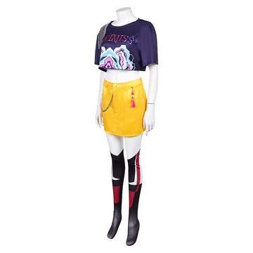 Kpop Demon Hunters Mila Cosplay Costume Outfit Halloween Carnival Suit